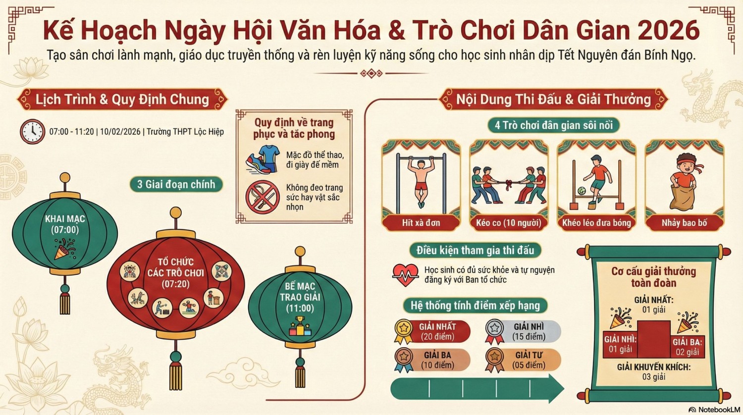 ​NGÀY HỘI VĂN HÓA & TRÒ CHƠI DÂN GIAN 2026 – SẴN SÀNG BÙNG NỔ
